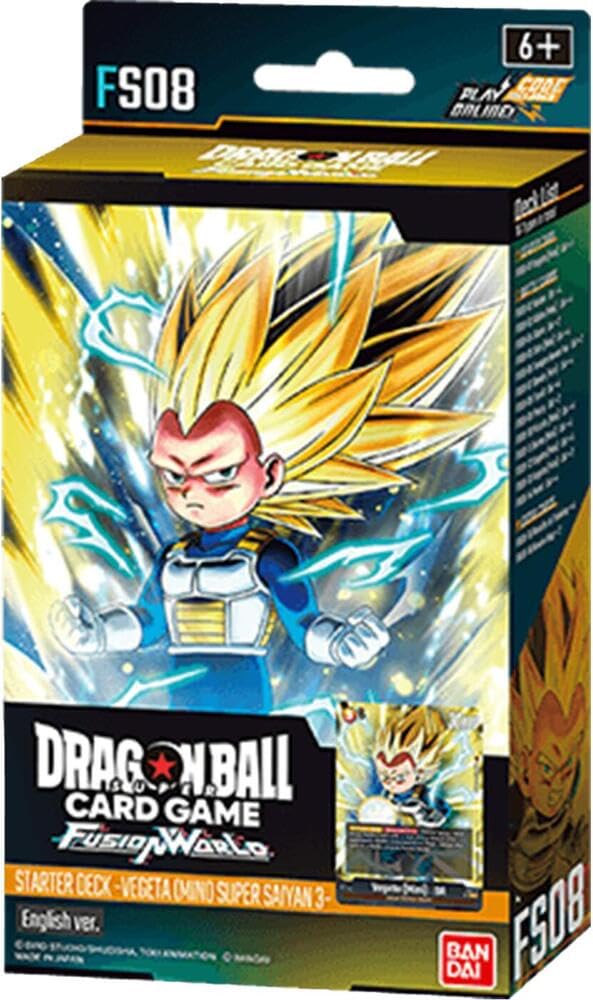 Dragon Ball Super TCG Fusion World Vegeta (Yellow) Starter Deck